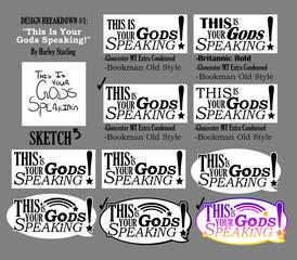 "This Is Your Gods Speaking!" Personal Logo